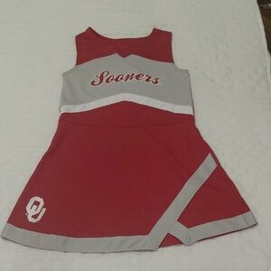 Oklahoma Girls Sooners  Dress - Red and Gray